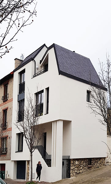 Les-Ateliers-Masurel-Architecture_surélevation-pavillon-maison de ville-rénovation-architecte à Vannes-architecte à paris